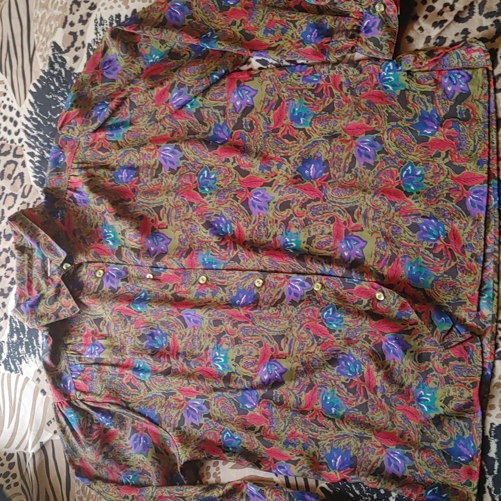 Vintage Elite International Blouse Sz 16